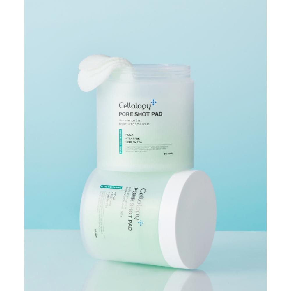 

Cellology Foreshot Pad Pore Tightening Sebum Cleaning Pad 2 foreshot pads