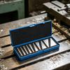 10PCS Angle Block Set, 1-30 Degree Angle Gauge Block Set Angle Inspection Block Precision-Machine Tool Slope Gauge Block
