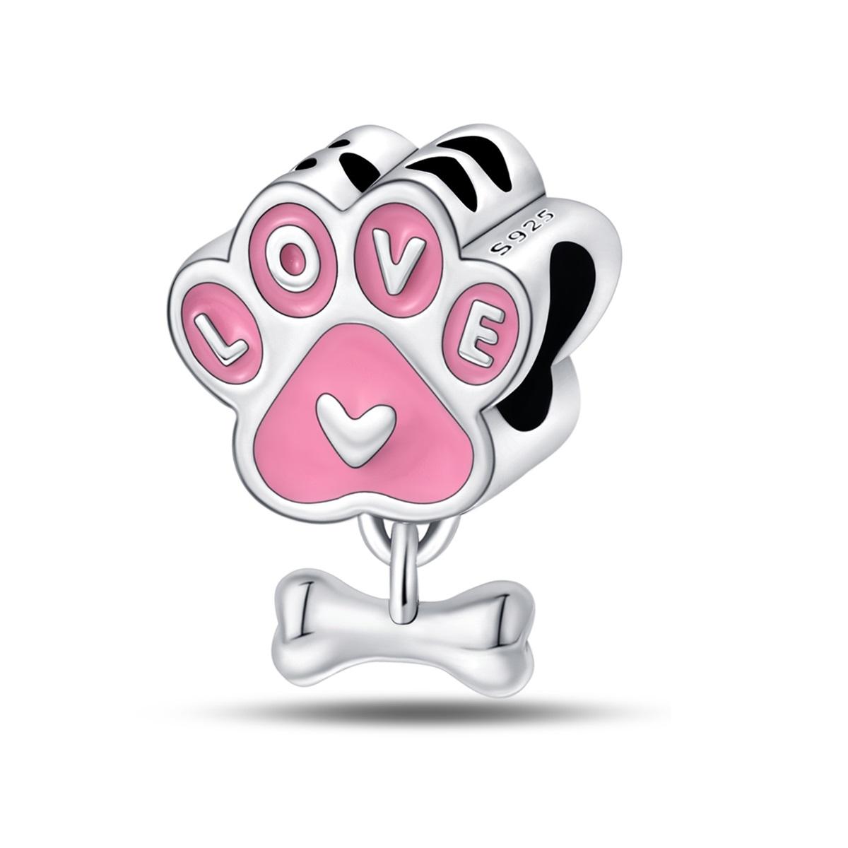 

Pendant Charm Bead Copper Thorns Red Heart Pendants Fit Original Bracelet For Jewelry Making Valentine S Day Gift