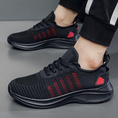Pánske bežecké topánky Priedušné Muž Športové tenisky Šnurovanie Pohodlie Ležérne vychádzkové topánky Športová tréningová obuv