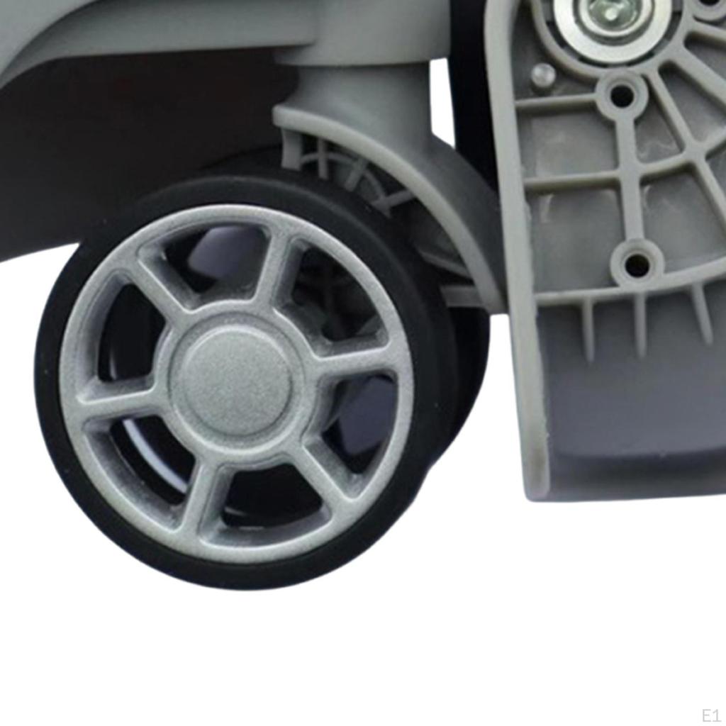 2 Heavy Duty Degree Rotation Travel Suitcase Wheels