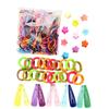 NEW  Girl Elastic Rope Hair Ties Ponytail Holder Hair Clips Hairband Set