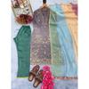 Launching New  designer Party Wear Look Heavy Top Bottom & Dupatta Set