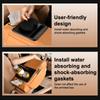 Portable Center Console Armrest Cushion Leather With Cup Holder Tissue Box Car Armrest Pillow Multifunctional Parts & Accessorie