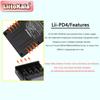 LiitoKala Lii-PD4 AC PD Charger LCD Fast Charging 4-Bay for LiFePO4 3.2V 21700/18650/AA/AAA Multi-Protection Auto-Detect