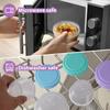 4/16 Pcs Freezer storage Containers with Lids, Reusable BPA Free Plastic Soup Jars, Leakproof Salad Dressing Container to Go