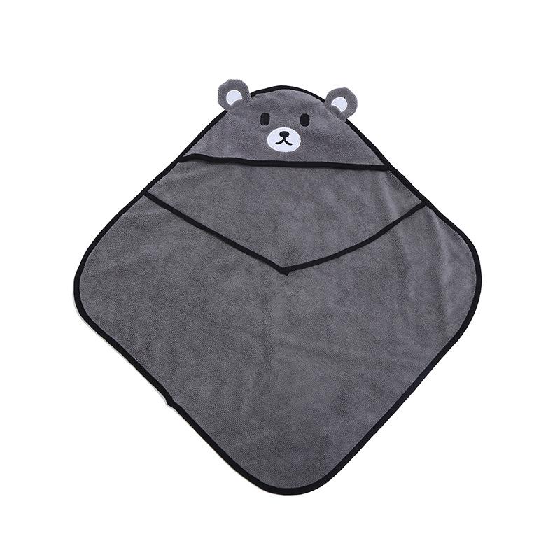 Dog Bath Towel Pet Bathrobe Absorbent Quick Dry Cat Dog Towel Cleaning Bath Pet Products