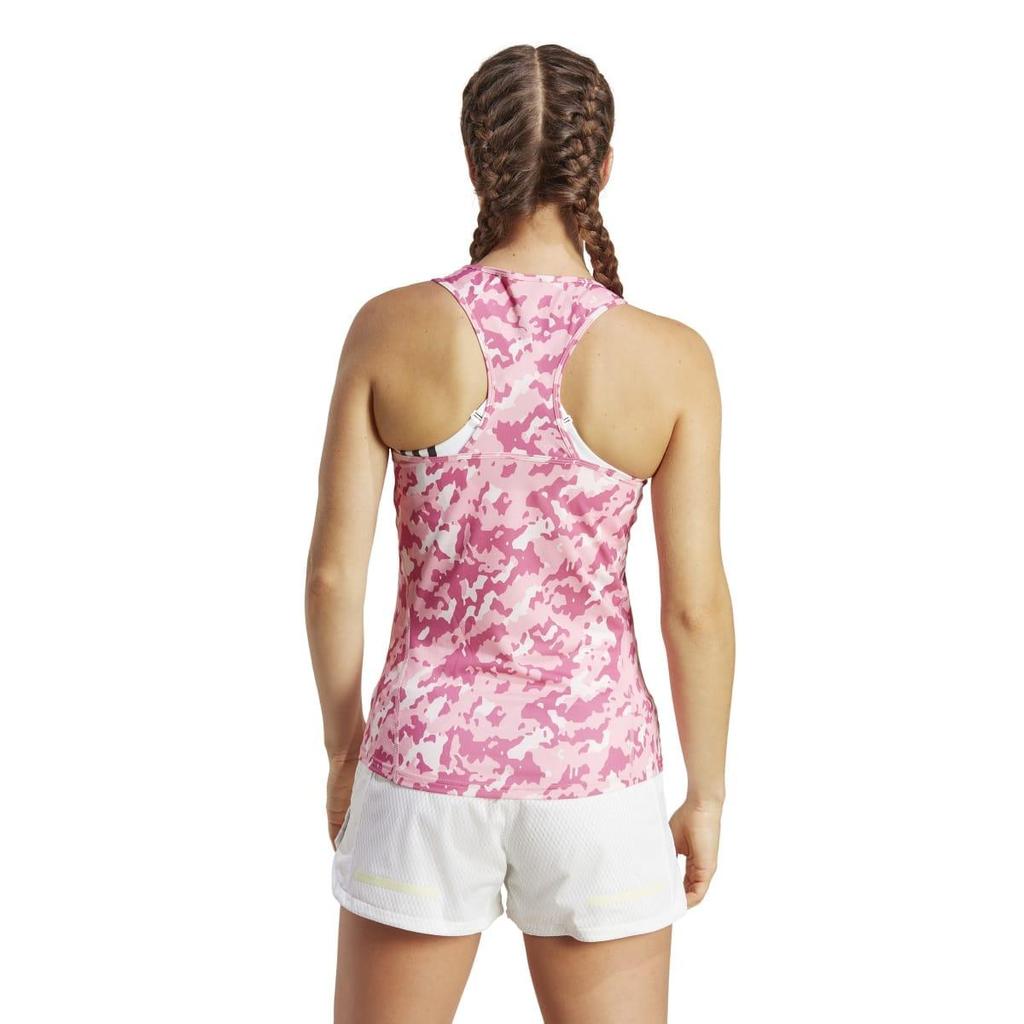 Adidas Womens/Ladies Own The Run Camo Running Tank Top