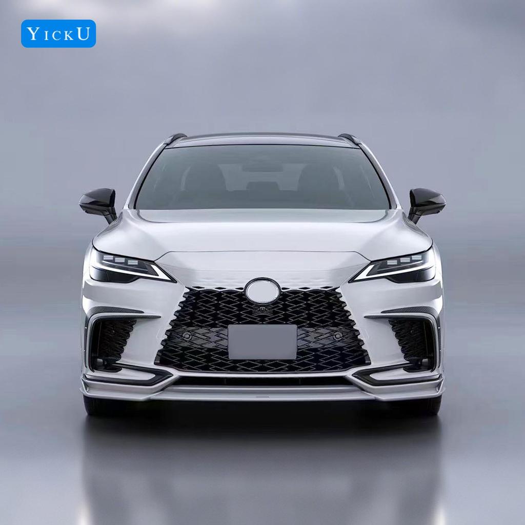 Lexus RX350/500 Carbon Fiber Body Kit (Front Lip, Fender Flares, Rear Lip, Side Skirts, Tail Top Spoiler, 2023-2025)