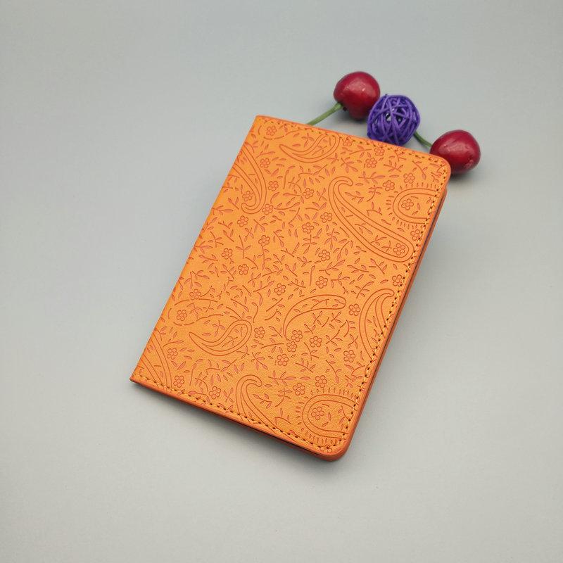 Travel Essentials PU Leather Passport Holder with Waterproof Features and Card Slots