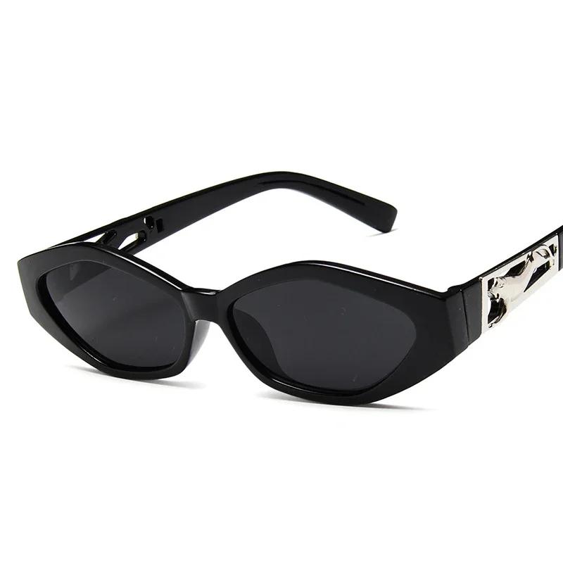 

Retro Rectangle Sunglasses Women Brand Designer Vintage Small Frame Sun Glasses Ladies Classic Black Square As Picture