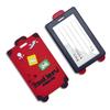 New Soft Rubber Luggage Tag Anti-lost Writing Logistics Identification Boarding Pass Suitcase Name Tag Silicone Luggage Tag