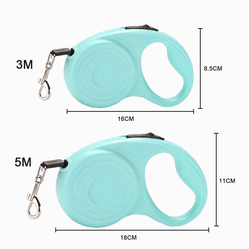 Verstellbare 3m 5m Haustier Hundeleine Automatisch Flexibel Welpen Katzen Leine Verlängerung Laufen Langlebig Zugseil Kleine Hunde Produkte