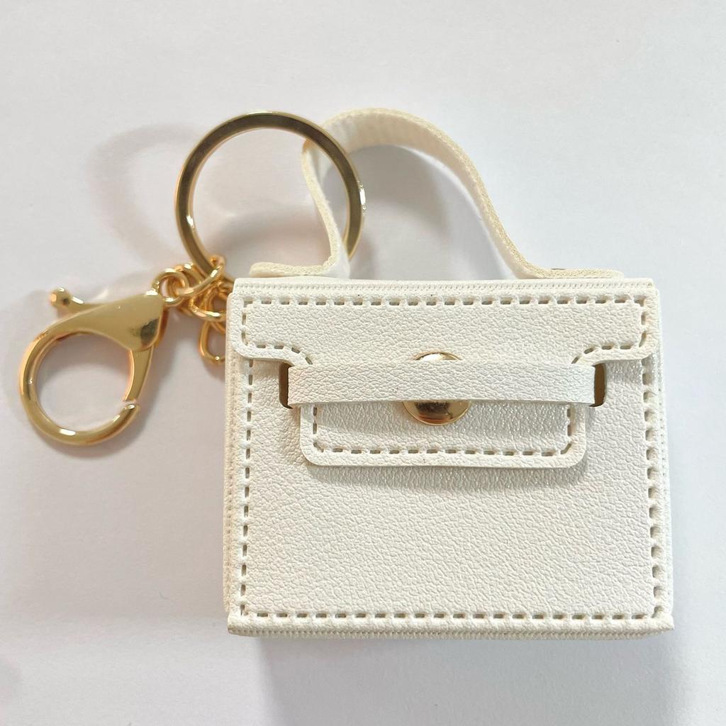 Mini Keychain Nette Candy Farbe Kleine Quadratische Tasche Anhänger Kreative Kawaii Auto Dekoration Tasche Zubehör Großhandel