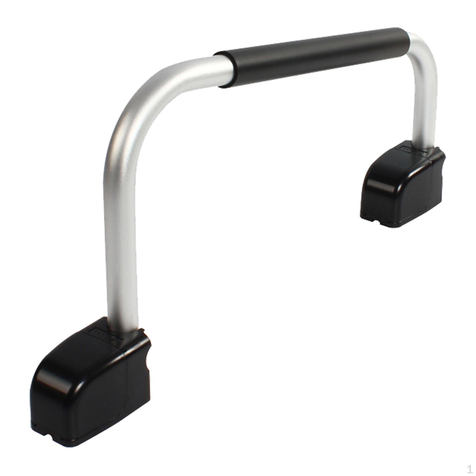 

Поручень для входной двери кемпинга на колесах, простая установка для яхты, лодки, легкий, универсальный M серебряный