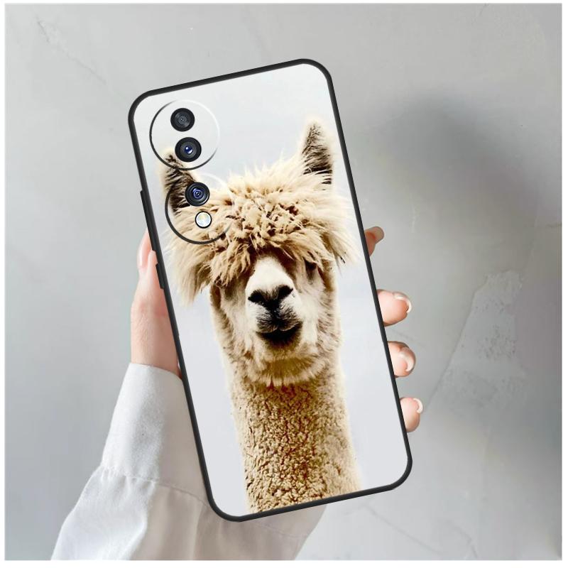 Lama Llama Alpaca For Honor Magic 5 6 7 8 Pro Case For Honor 200 400 Lite 50 70 90 X8c X8b X9a X9b X9c X9d Win