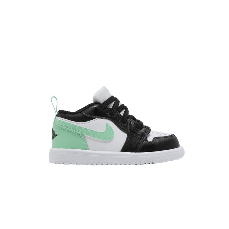 

Кроссовки Air Jordan 1 Low ALT TD Green Glow Baby белые черные DR9747-131 27