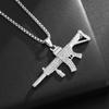 Ice Out Zirkon Höfliche Geste Mittelfinger Halskette Herren Damen Punk Hip Hop Rap Rock Party Schmuck Geschenk