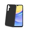 Cell Phone Case - Celly - Galaxy A15 - Soft - Transparent Back - Black