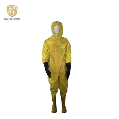 Traje de Protección Química de una Pieza con Capucha: Duradero, Ligero, Espesado para Protección contra Ácidos Fuertes, Álcalis y Gas Amoníaco