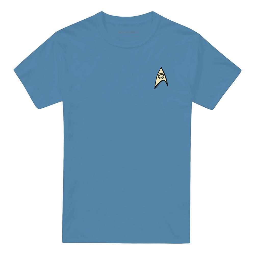 STAR TREK Unisex Adult Science Uniform T-Shirt