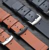 No Gaps Leather Band for Samsung Galaxy Watch 7 6 5 4 40 44mm Quick Fit Metal Buckle Strap for Galaxy Watch6 4 Classic 43 47mm
