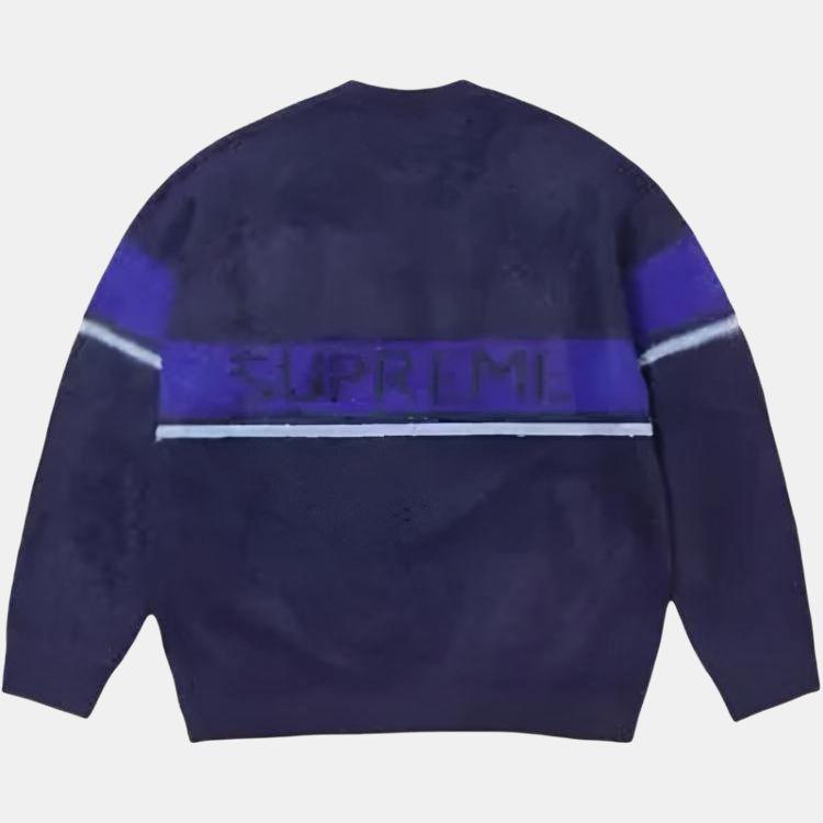Supreme FW25 WEEK5 Brushed Stripe Sweater Unisex SUP-FW25-155