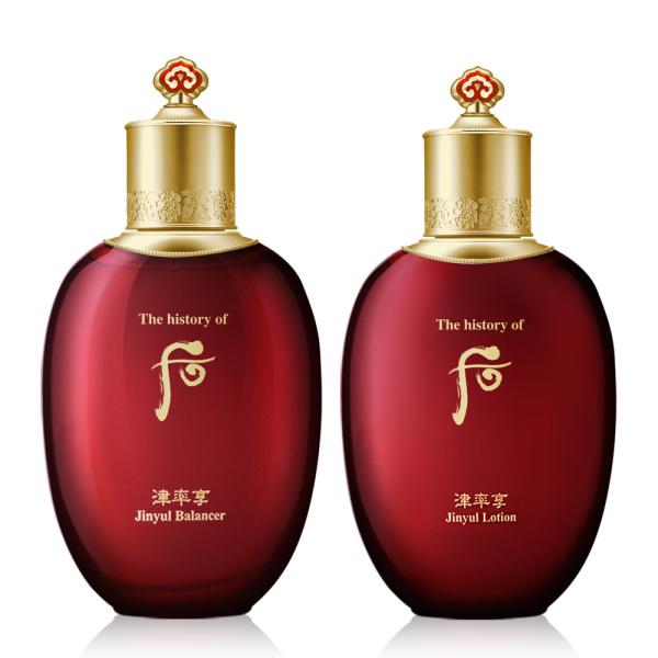 THE WHOO Jinyulhyang Jinyul Базовый набор из 2 предметов (балансир + лосьон)