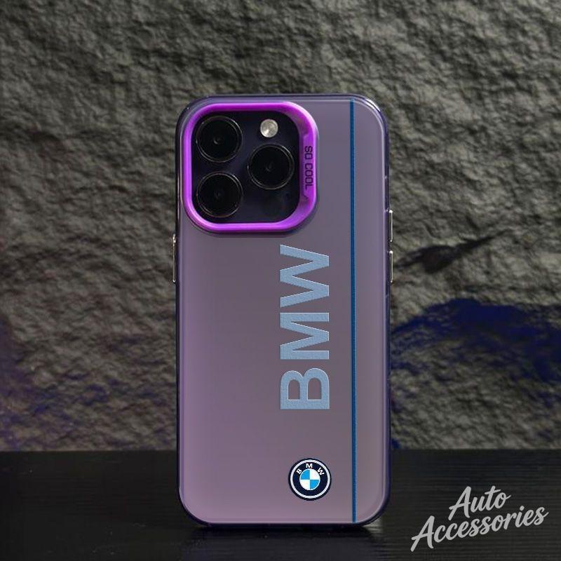 Multi-color Optional Phone Case Trendy Shell For IPhone 15 14 13 12 11 Pro Max For BMW Shockproof Phone Protective Cover Sticker HO1