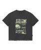 BROWNBREATH Eliminate Crop Tee - Charcoal