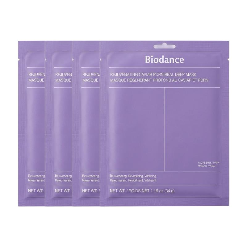 Biodance Rejuvenating Caviar PDRN Real Deep Mask 34g (4 Sheet) (3 Options) # 4 Sheets