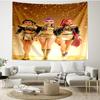 Arazzo Stampato Cacciatori di Demoni KPop - Tessuto Decorativo da Parete Portatile, per Casa, Dormitorio, Viaggio, Camera da Letto, Soggiorno - Regalo Ideale per Compleanno, Inaugurazione