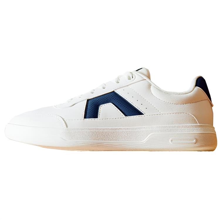 

New Anta Slip Resistant Shock Absorbers Low top Skateboard Shoes Women s White Blue 922538026-4 39