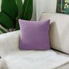 Waterproof Solid Color Jacquard Pillow Cover for Sofa Office Waist Cushion Cover Home Decorative Pillowcase Decoration 45x45