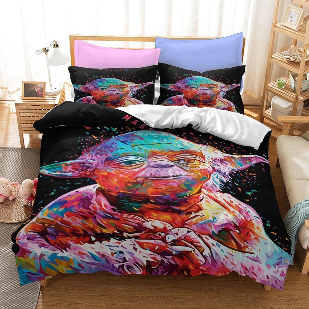 

Bedding Kit Yoda Master Series Size Three-Piece Quilt Cover California King264x239cm