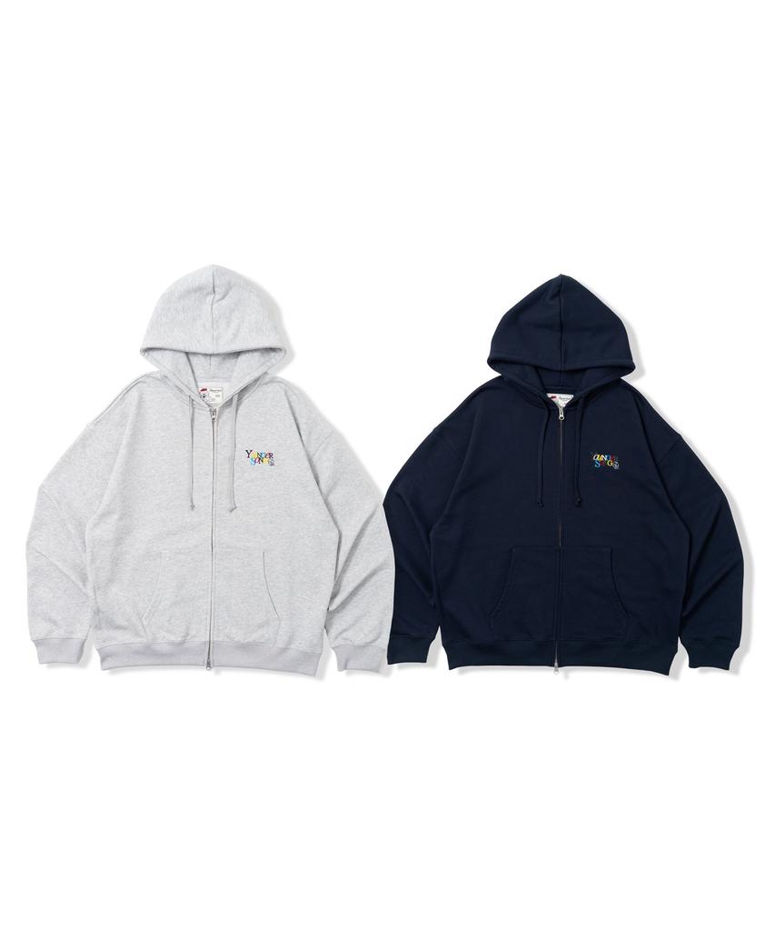Beyond Closet [Beyond Closet X Younger Song] Zip-Up Hoodie Gray