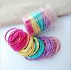 Mori Style Hair Ties: 100 Durable, High-Elastics Rubber Bands in Morandi Colors - Boxed Basic Model