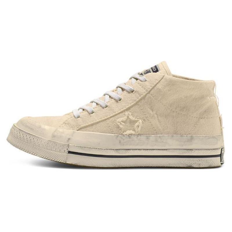 

Converse One Star Comfortable Everyday Non-Slip and Abrasion Resistant Mid-Top Espadrilles Women s Pink 35