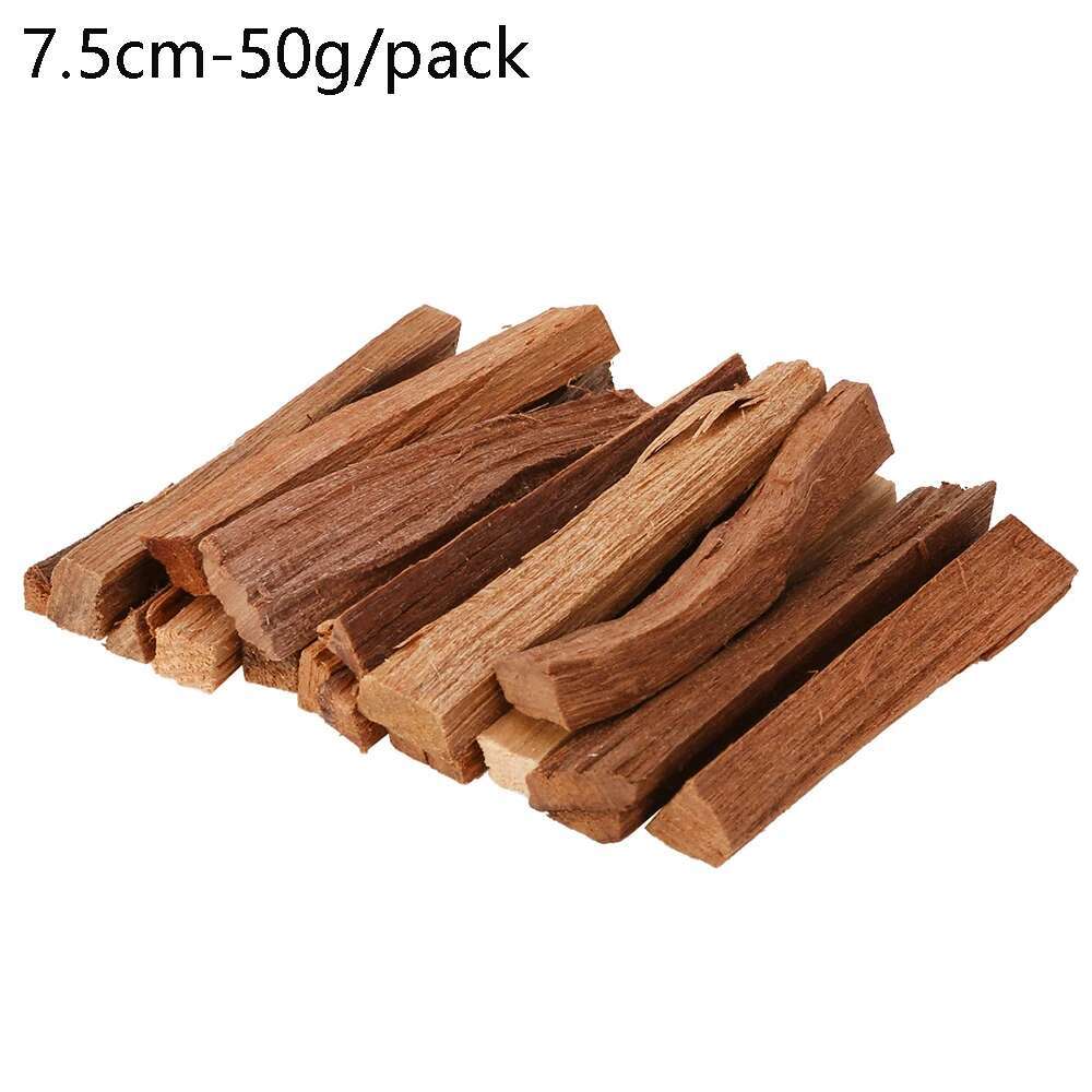 50g/Packung Unregelmäßige Form Natürliche Sandelholzkegel Buddhismus Aromatherapie Duft Räucherchips Sommer Yoga Heimdekoration
