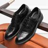 Herren Lederschuhe Schnürschuhe Oxford Schuhe für Herren Mode Marke Abend Business Kleidung Luxus Kleiderschuhe Herren Hochzeit Formelle Schuhe