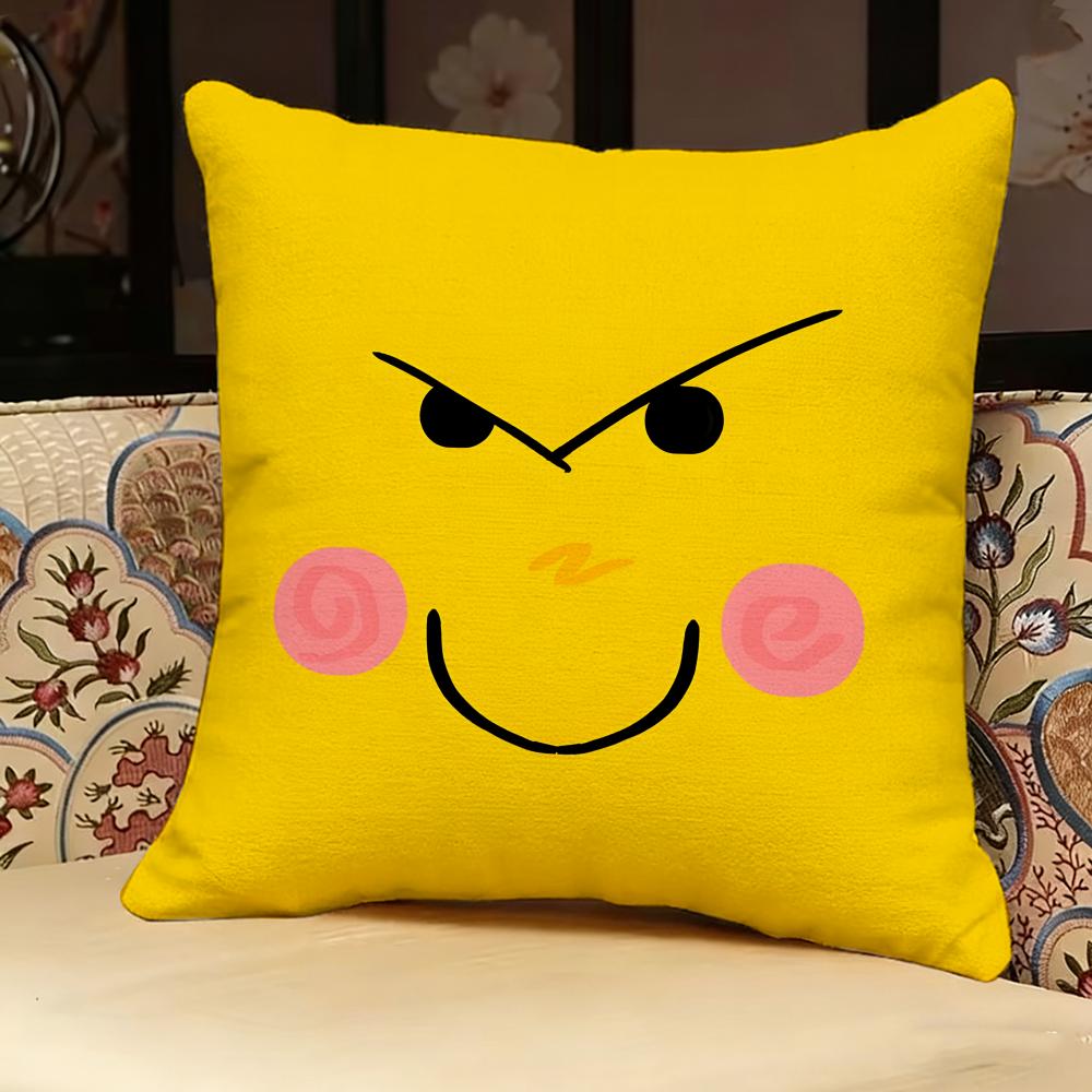 CARTOON ANGRY EYES Pillow Case Pillowcase Doublesided Printed Sofa Cushion Bedroom Headboard Pillow