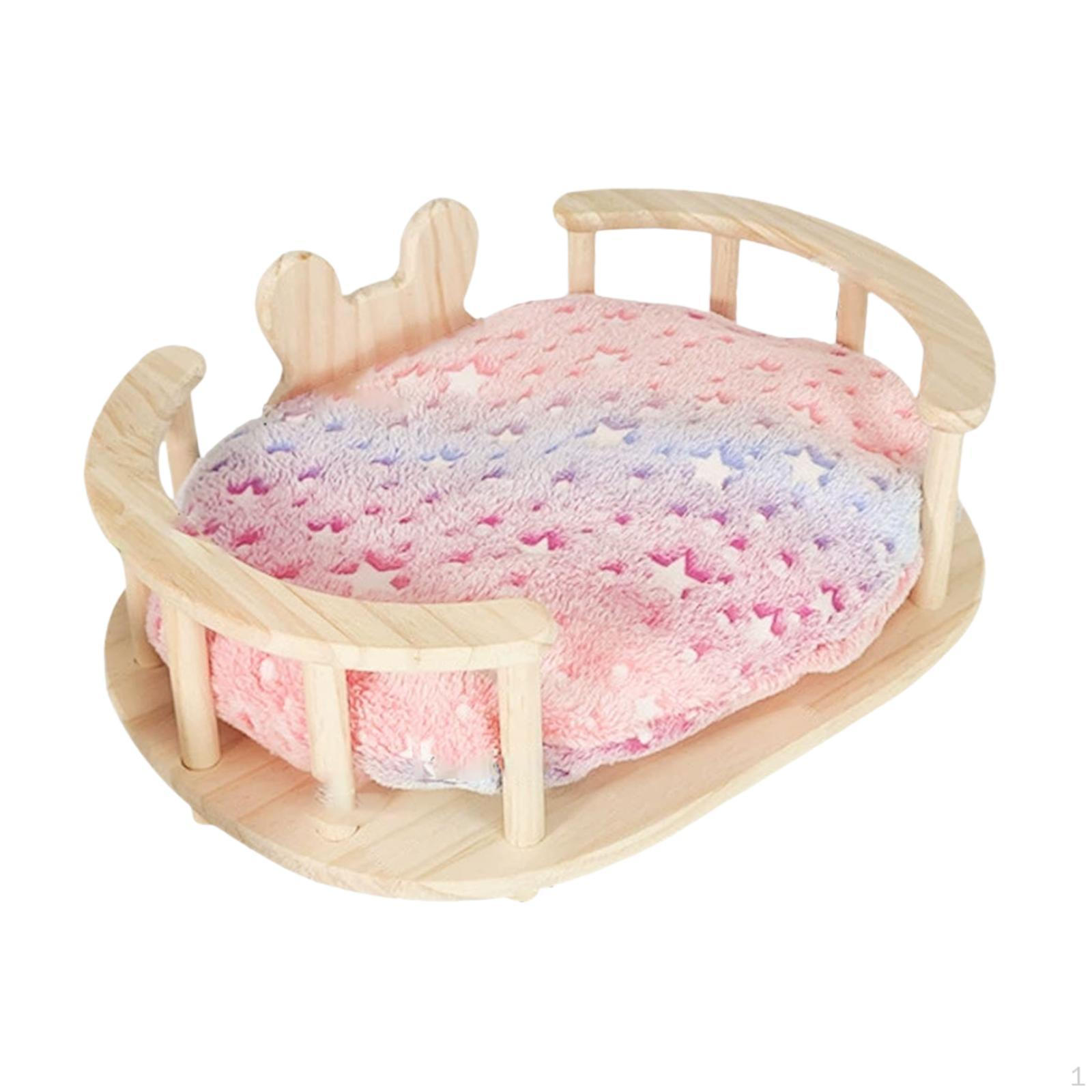 

Bunny Hideaway Bed for Small Pets with Mat And Play Area Oval