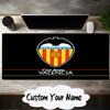 Custom Name Mouse pad Valencia Crest Design Mouse pad, Gaming Mouse Pad, keyboard pad, Desk Decor for computer notebook Fan Birthday Gift