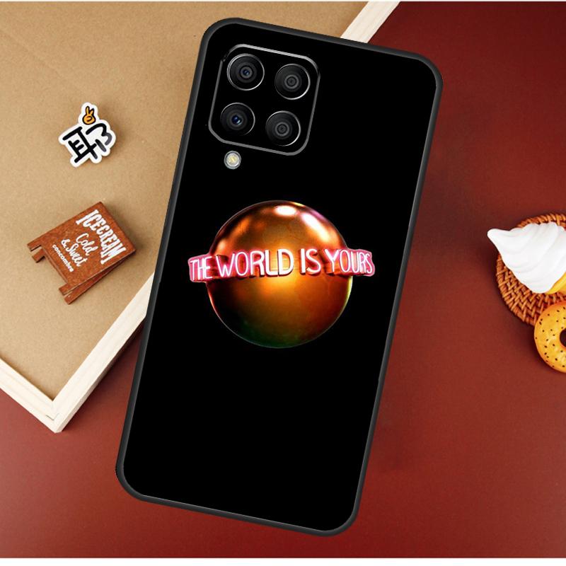 Scarface The World Is Yours Case For Samsung Galaxy M55 M35 M15 M56 M36 M16 M06 M31 M13 M33 M53 M12 M32 M52 M14 M34 M54