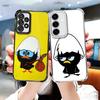 Calimero Cute Cartoon Duck Soft Phone Case For Samsung A17 A27 A07 A37 A57 A16 A56 A15 A55 A14 A54 A13 A53 A26 A36 A25 A35 A24 A