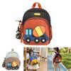 Kids Nylon Car Backpack With Lightweight Design For Kindergarten And Preschool