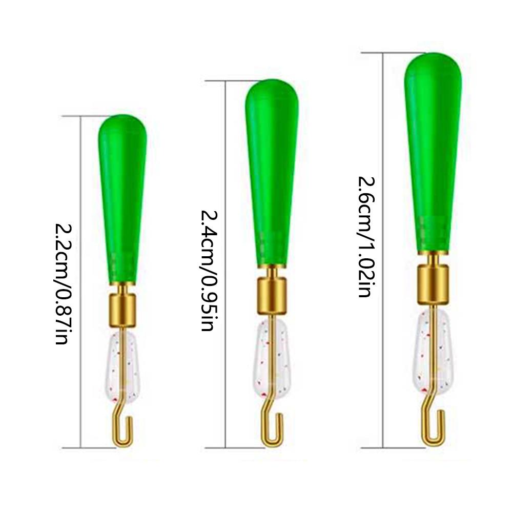 Silicone Fishing Floats Seat Quick Change Rotation Fast Fish Float Seat Fishing Accessories Copper Head Fishing Line Clip