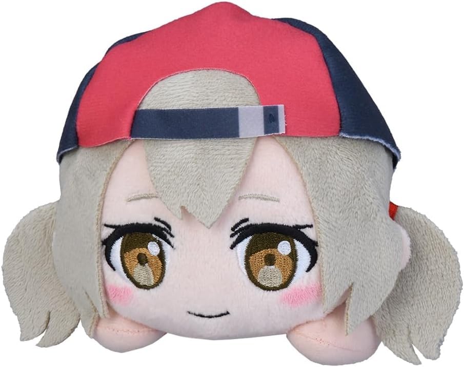 Kohane Azusazawa Lying Down Plush Movie Broken World and Miku Who Vivid BAD SQUAD Official Merchandise Toy, Version Can't Sing,