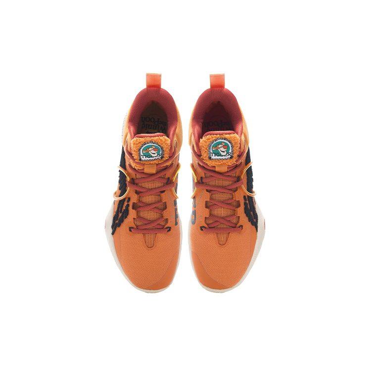 Disney X Li Ning Speed 8 Premium Tigger Slip Resistant Abrasion Resistant Low Top Basketball Shoes Men's Jams Orange ABAS005-2
