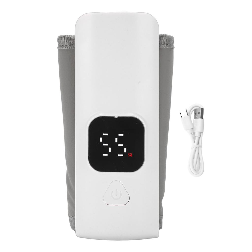 Portable Bottle Warmer Rechargeable Milk Warmer Heating Bag with Constant Temperature Heating
